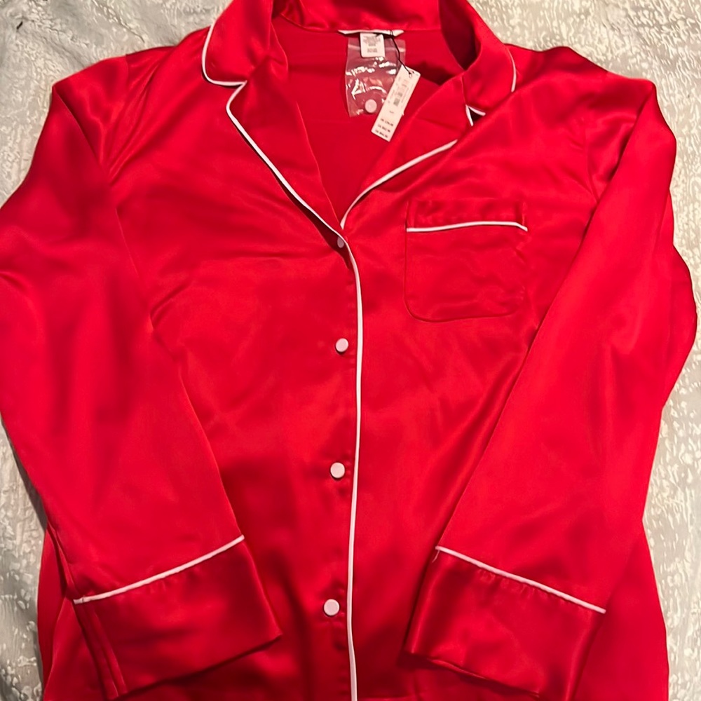 Victoria’s Secret Satin like button down